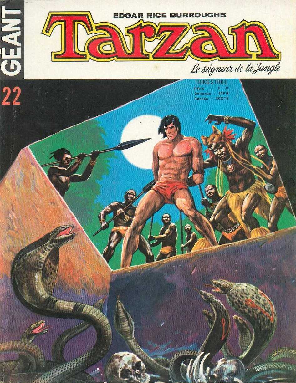 Scan de la Couverture Tarzan Gant n 22